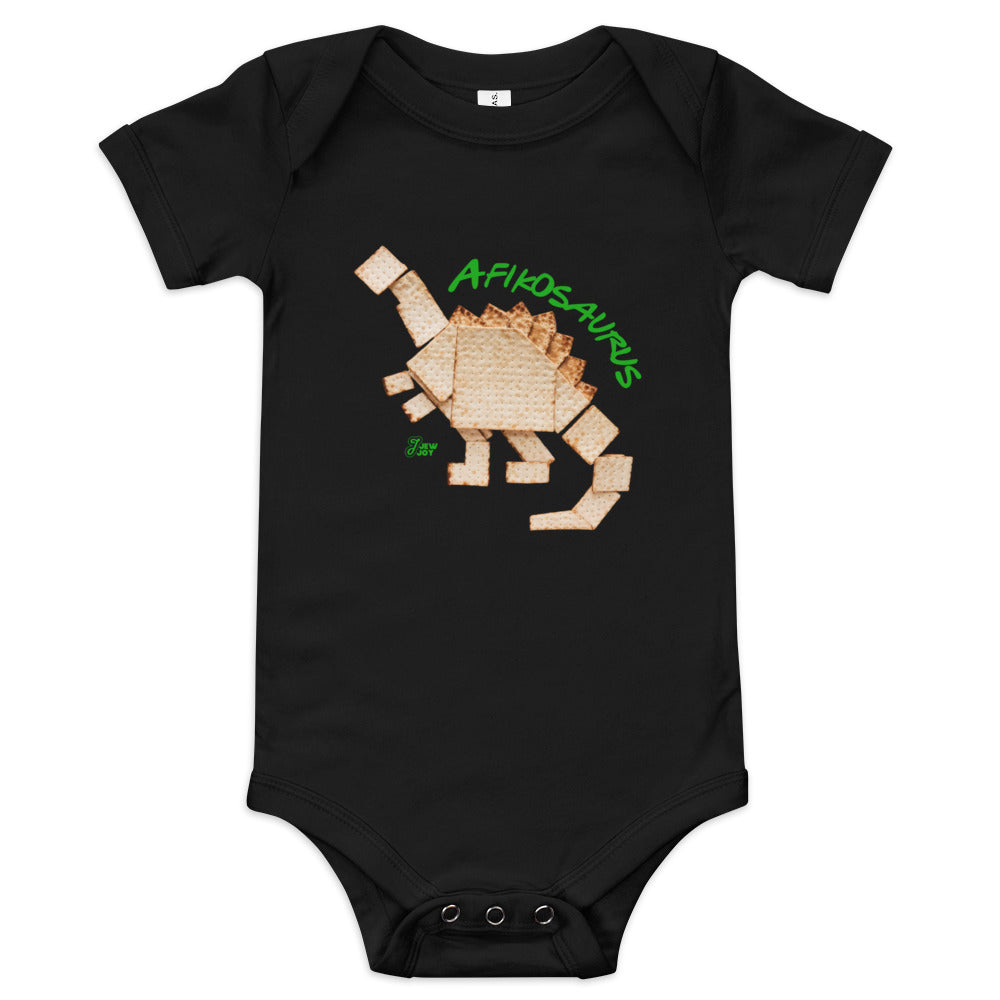 Afikosaurus Matzah Dinosaur - Baby One Piece