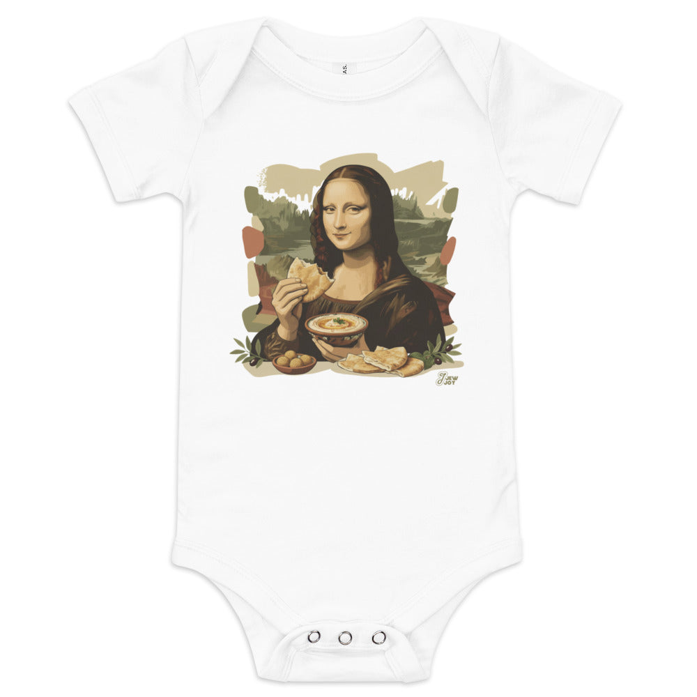 Mona Lisa Hummus - Baby One Piece