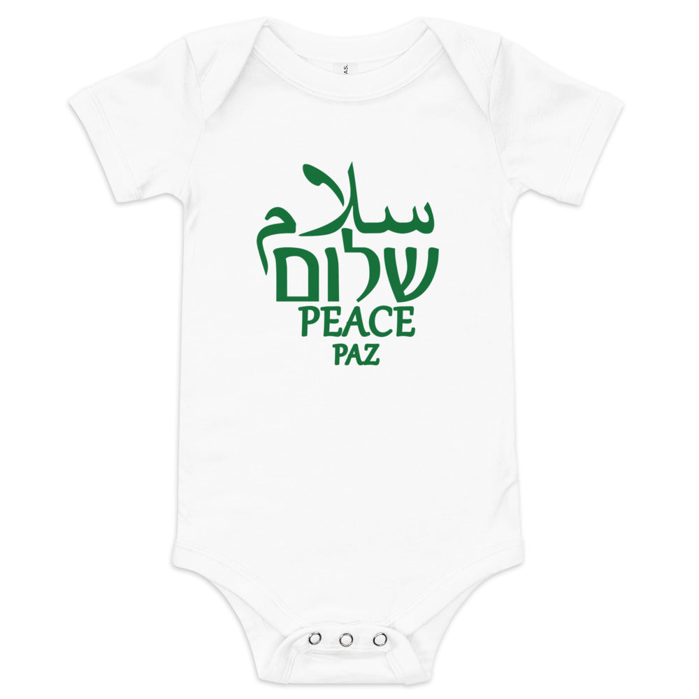 Salam Shalom Peace - Baby One Piece