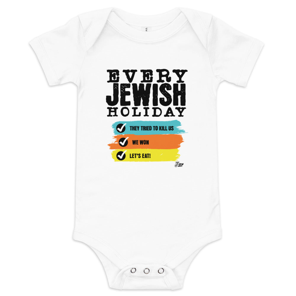Every Jewish Holiday - Baby One Piece