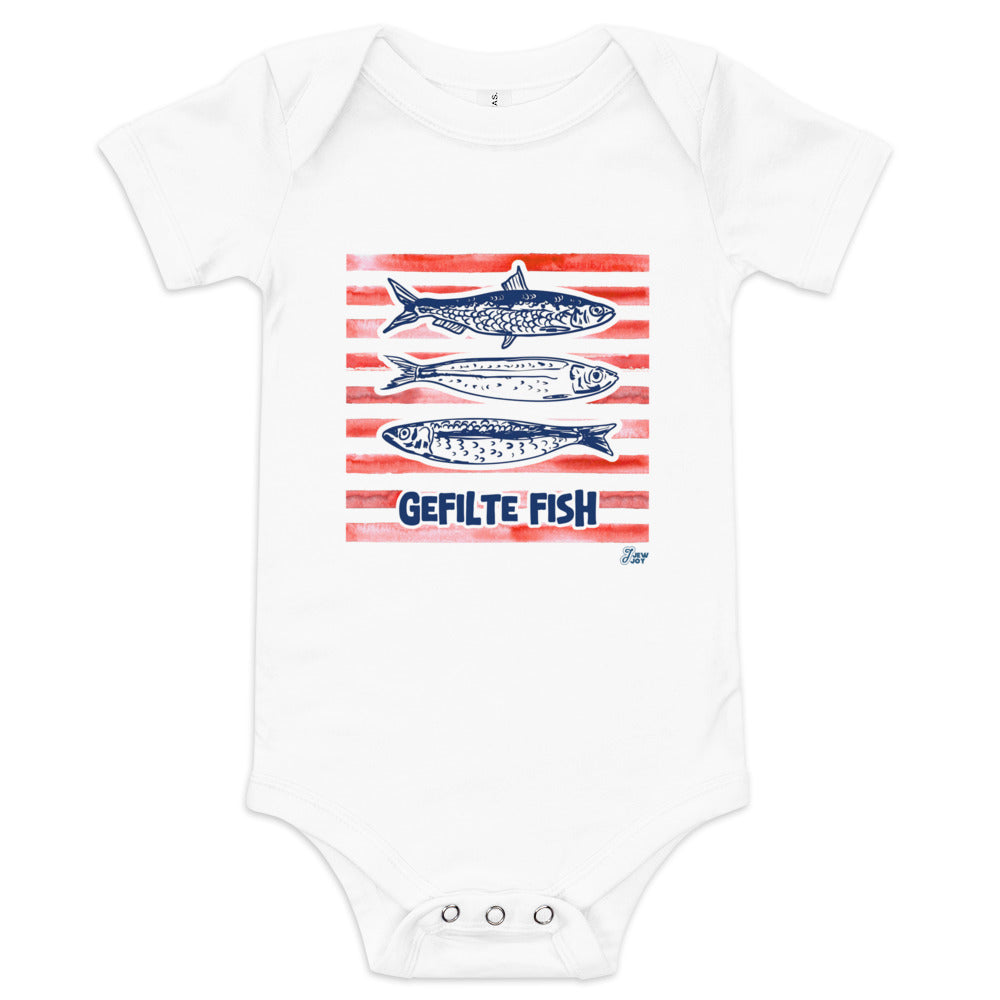 Mediterranean Gefilte Fish - Baby One Piece