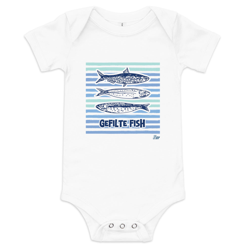 Mediterranean Gefilte Fish 2 - Baby One Piece
