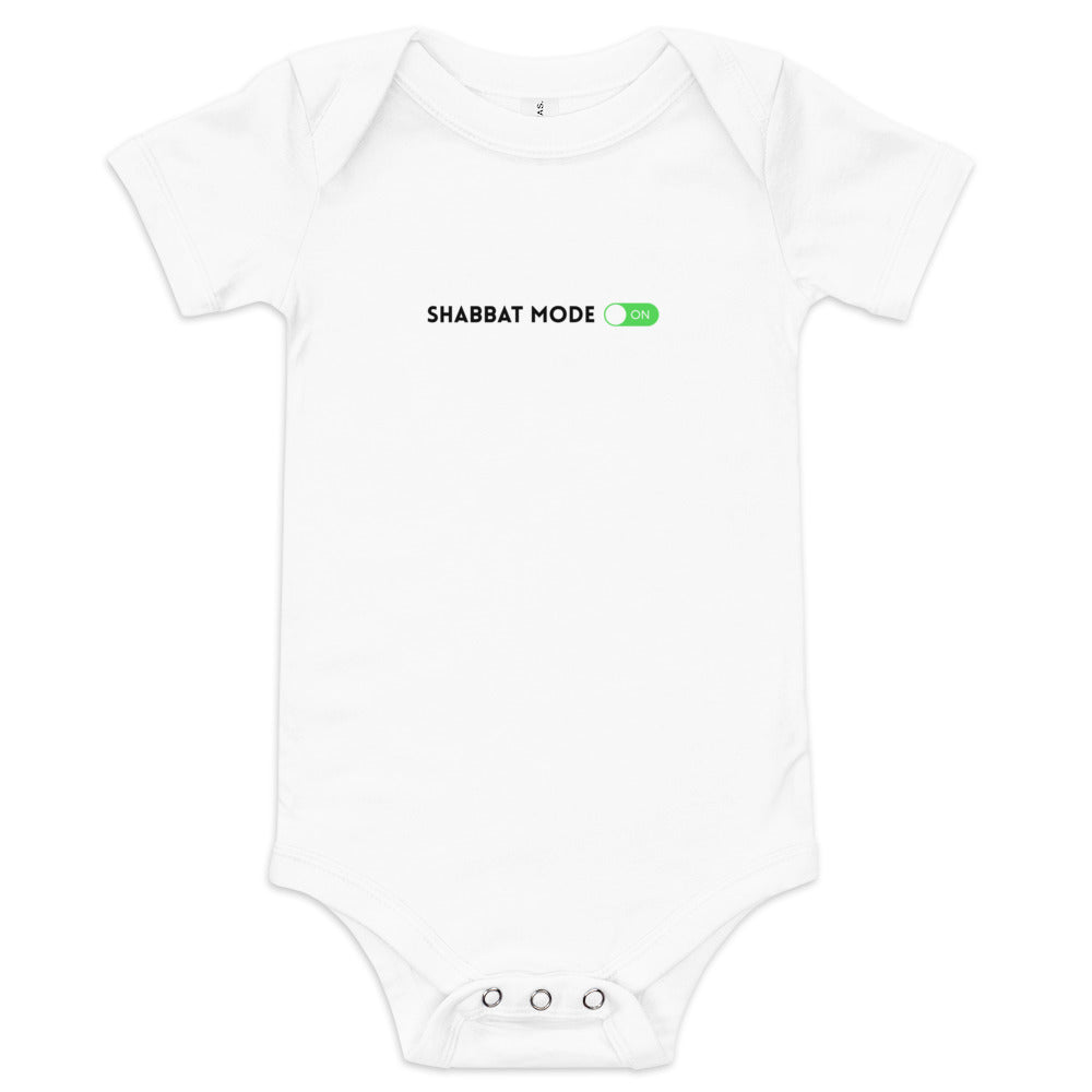 Shabbat Mode On - Baby One Piece