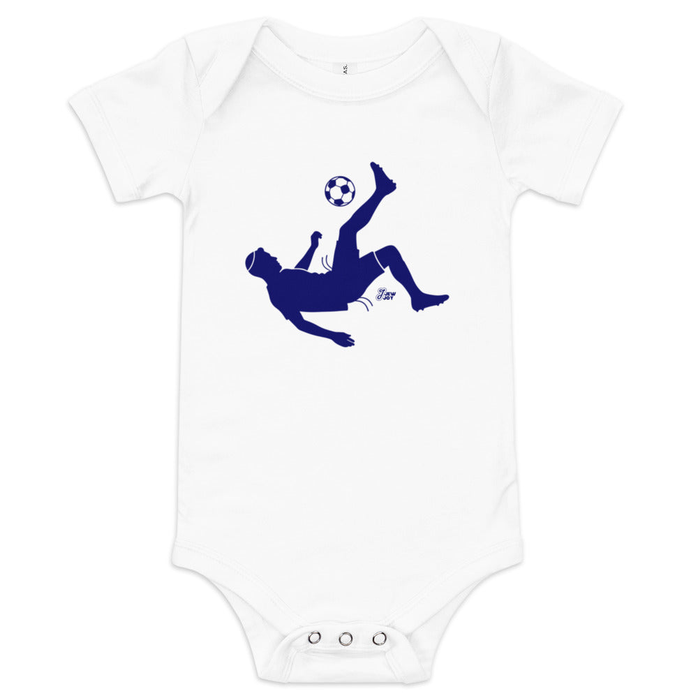 Kippah Bicycle Kick - Baby One Piece