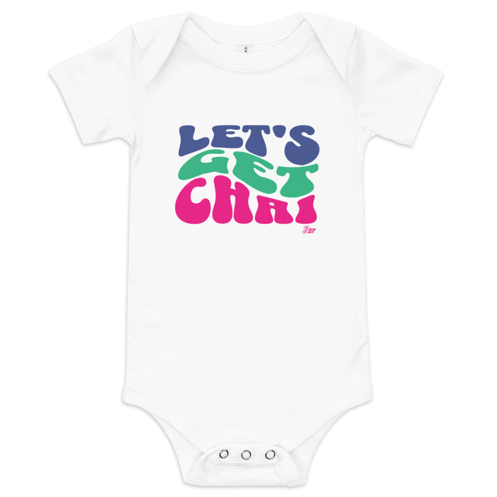 Lets Get Chai - Baby One Piece