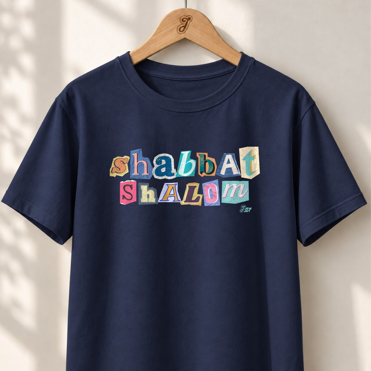 Shabbat Shalom Ransom Letters - Unisex T-shirt