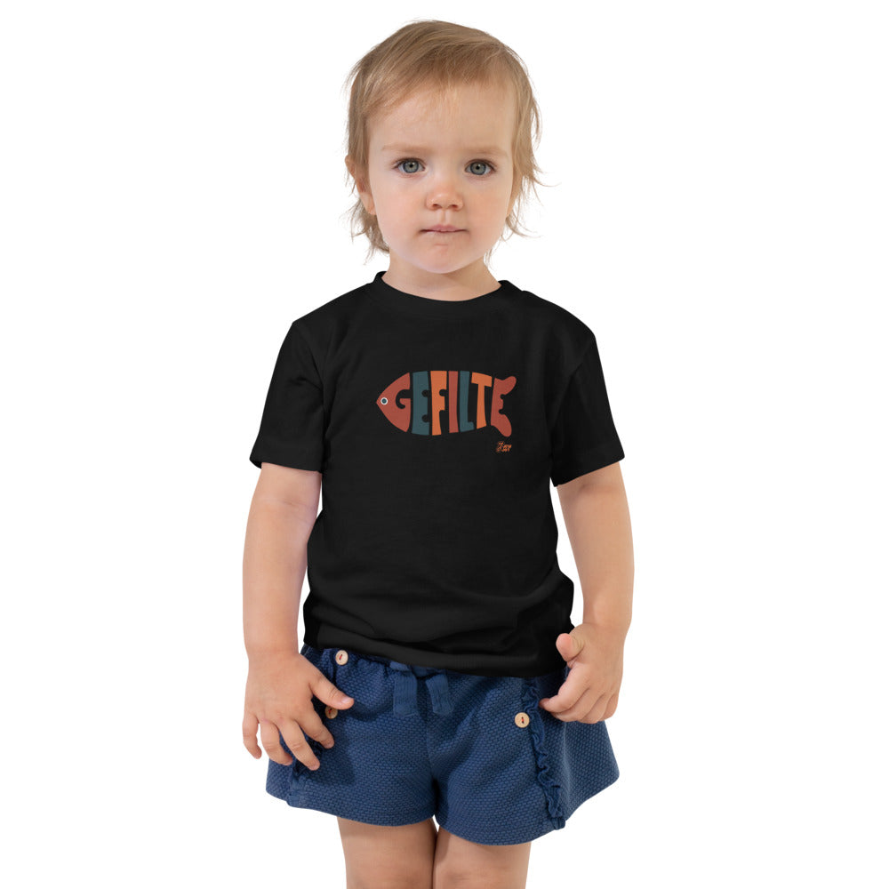 Gefilte Fish Lettering - Toddler T-shirt
