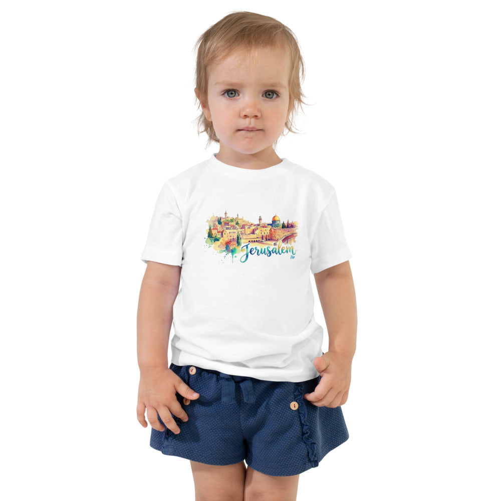 Jerusalem Watercolor - Toddler T-shirt