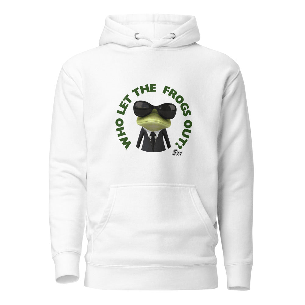 Who Let the Frogs Out - Premium Pullover Hoodie