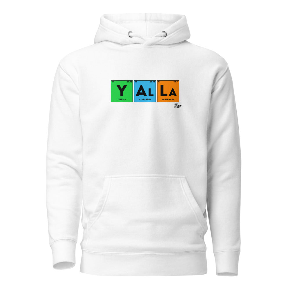 Yalla Periodic Table - Premium Pullover Hoodie