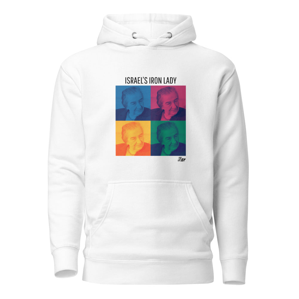 Israel's Iron Lady - Premium Pullover Hoodie
