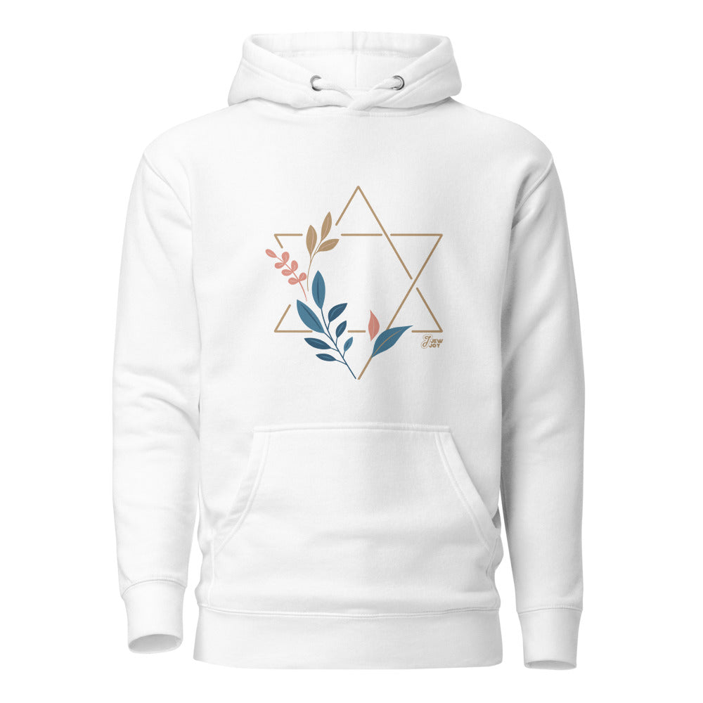 Star of David Nature - Premium Pullover Hoodie