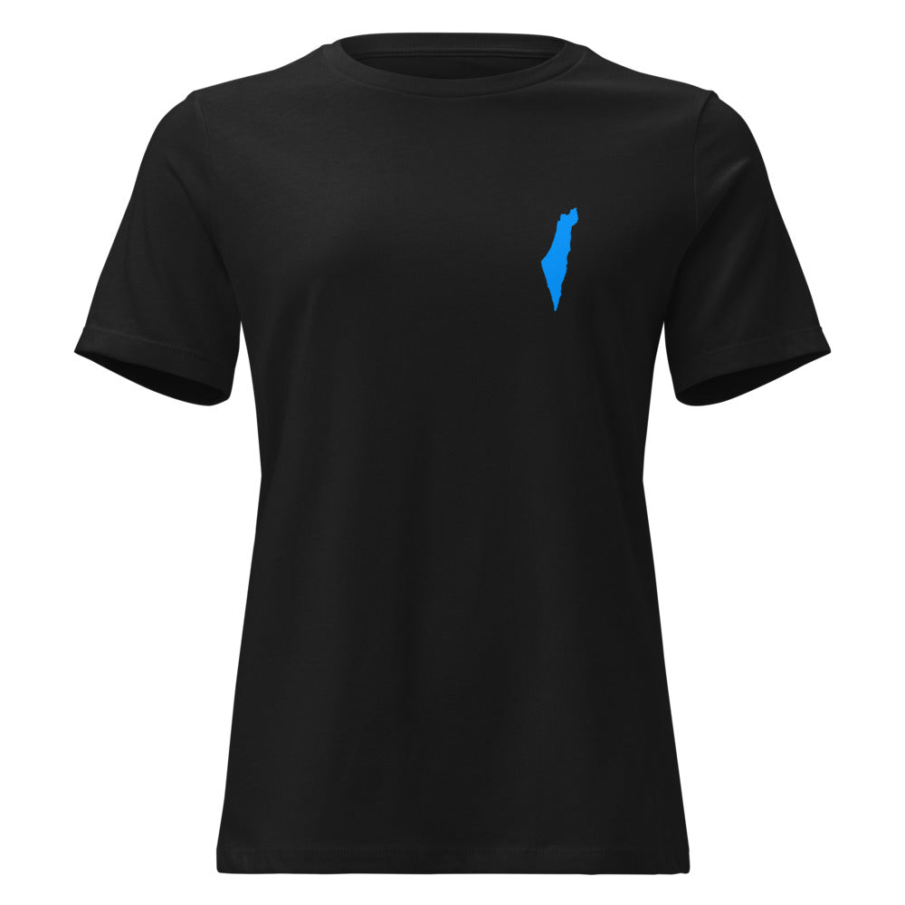 Israel Map Minimalist - Women's T-shirt