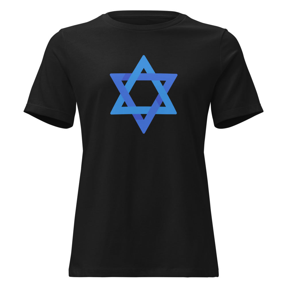 Star of David Blue - Women's T-shirt