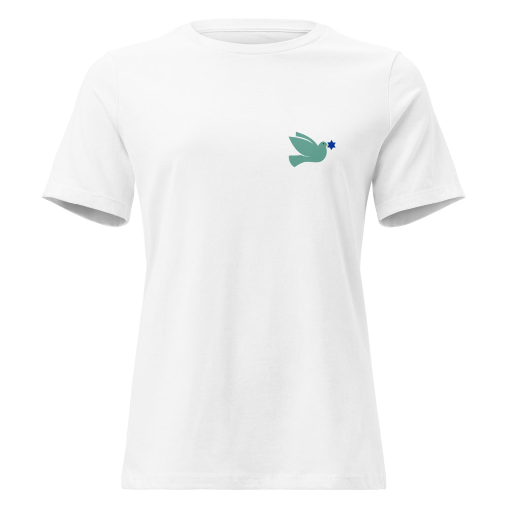 Peace Dove Star of David - Women's T-shirt