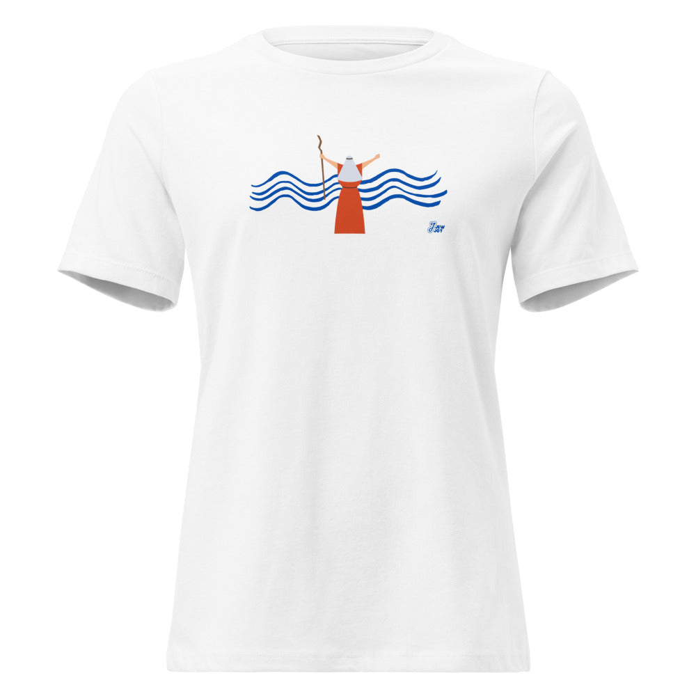 Moses Splitting the Sea - Women's T-shirt