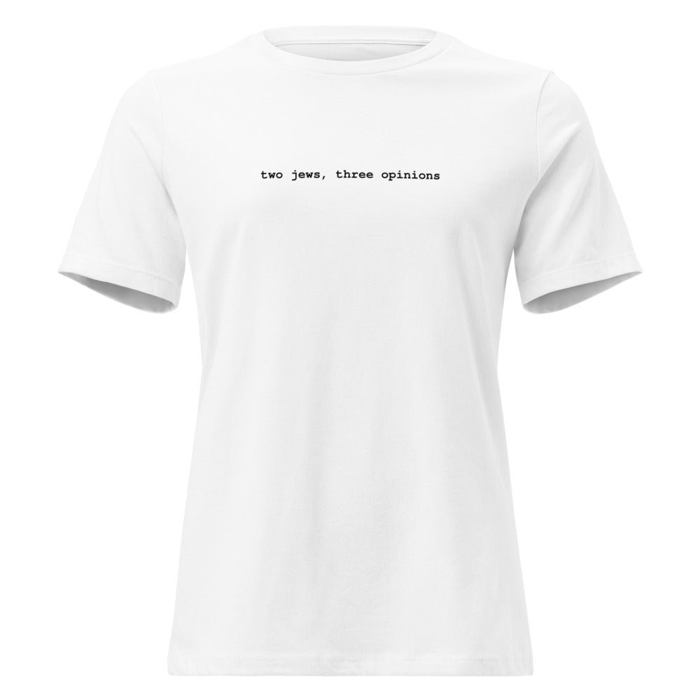 Two Jews Three Opinions - Women's T-shirt
