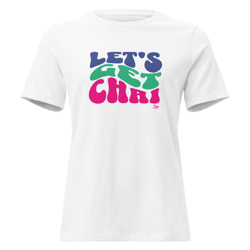 Lets Get Chai - Women's T-shirt