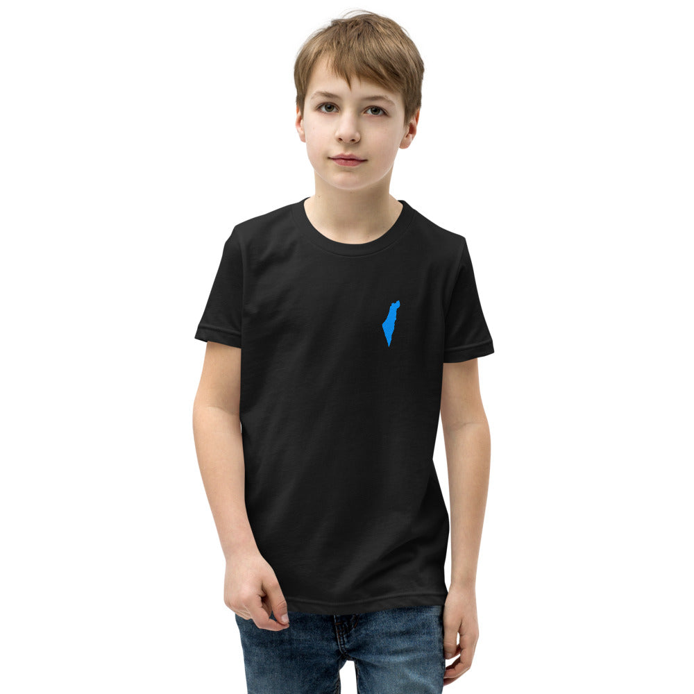 Israel Map Minimalist - Youth T-shirt