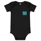 Ten Commandments Tablets Minimalist - Baby One Piece