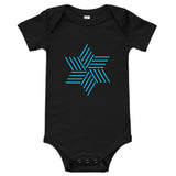 Star of David Design - Baby One Piece
