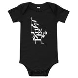 Am Yisrael Chai Flag - Baby One Piece