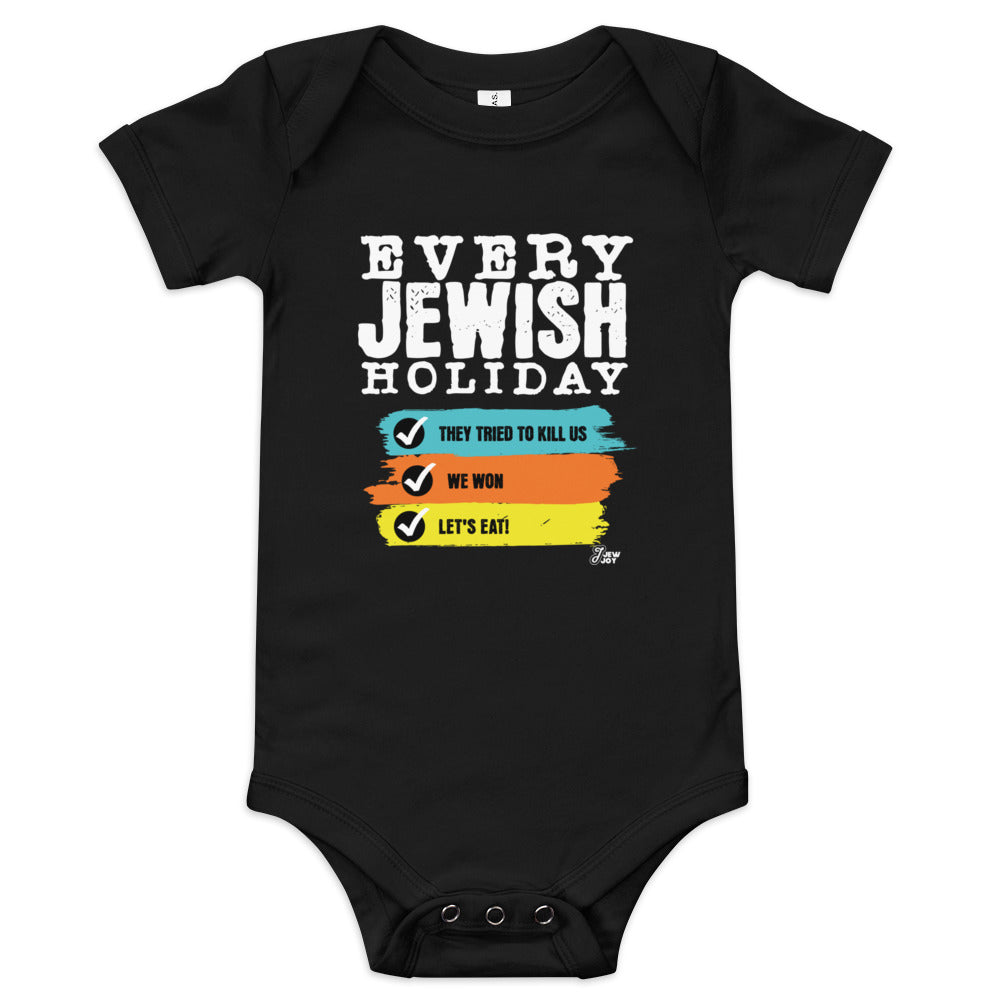 Every Jewish Holiday - Baby One Piece
