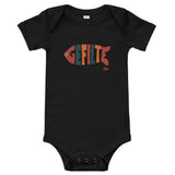 Gefilte Fish Lettering - Baby One Piece