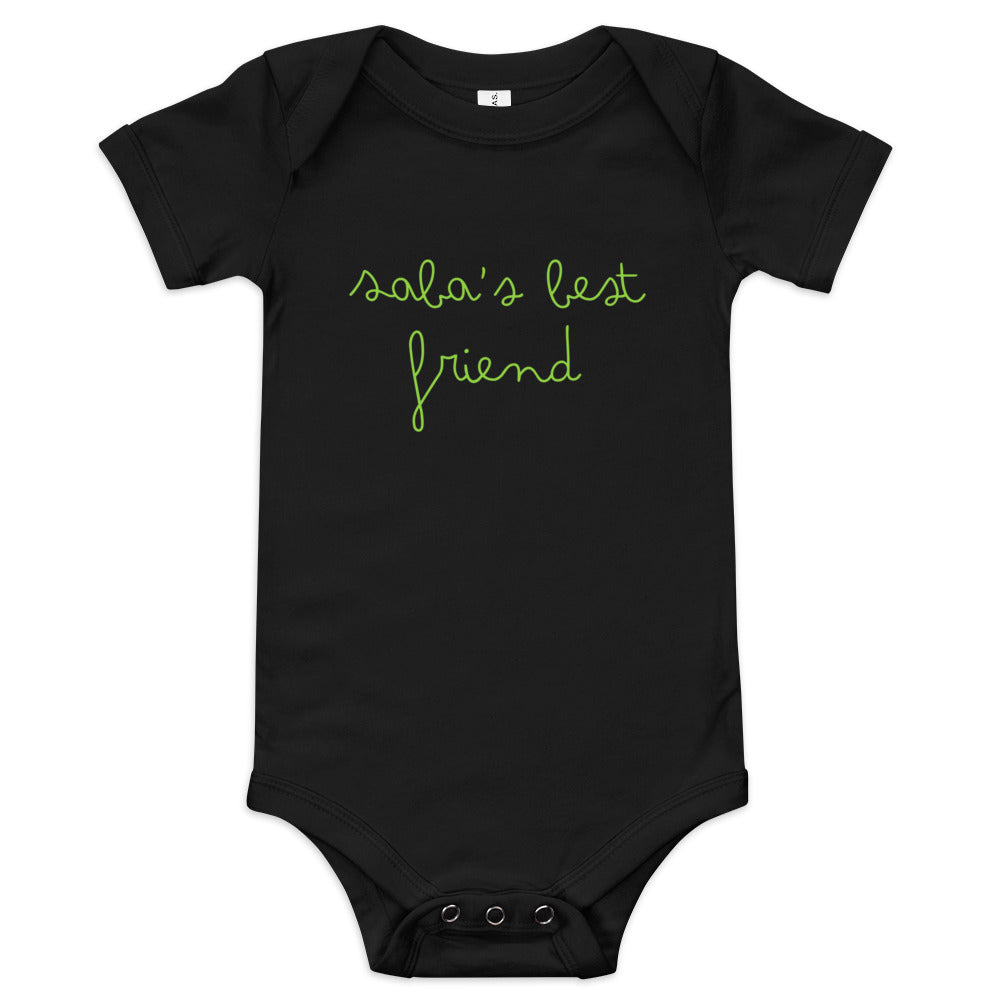Saba's Best Friend - Baby One Piece