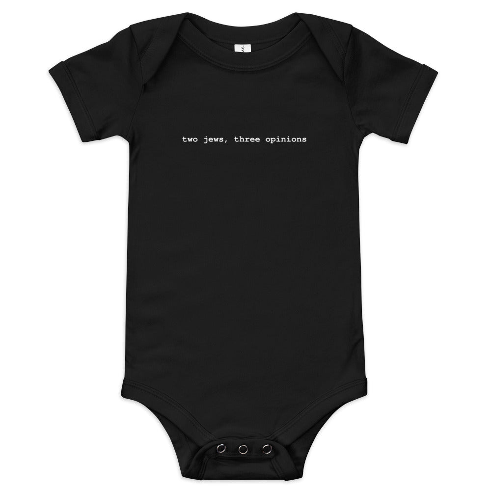 Two Jews Three Opinions - Baby One Piece