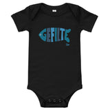 Gefilte Fish Blue - Baby One Piece