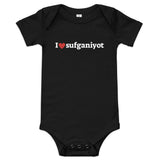I Love Sufganiyot - Baby One Piece