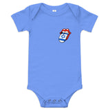 Israel Flag Tongue - Baby One Piece