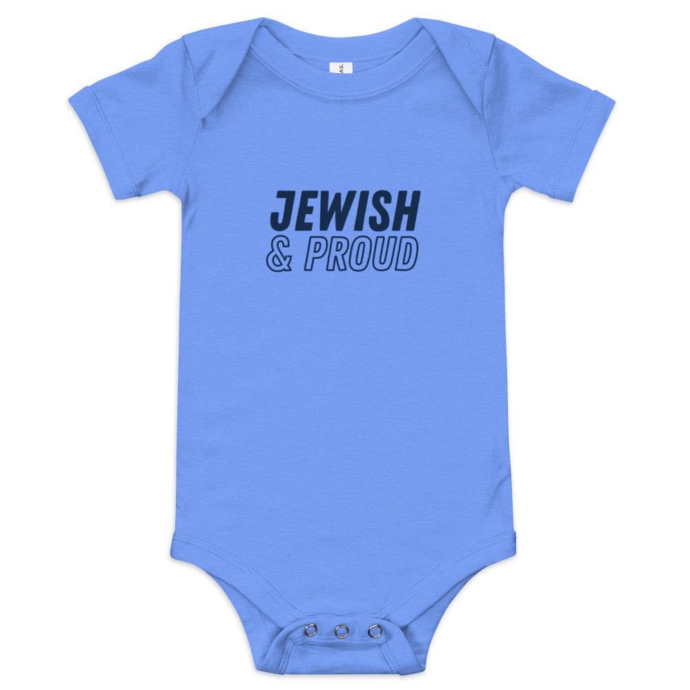 Jewish & Proud - Baby One Piece