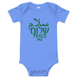 Salam Shalom Peace - Baby One Piece