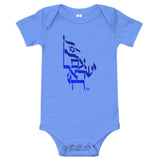 Am Yisrael Chai Flag - Baby One Piece