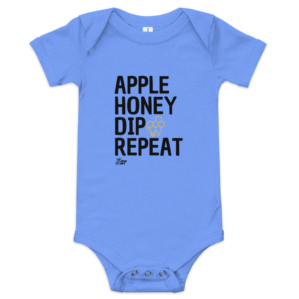 Apple Honey Dip Repeat - Baby One Piece