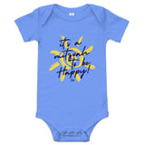 It's a Mitzvah to Be Happy - Baby One Piece