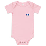 Evil Eye Heart Minimalist - Baby One Piece
