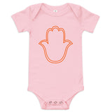 Hamsa Outline - Baby One Piece