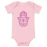 Hamsa Floral - Baby One Piece