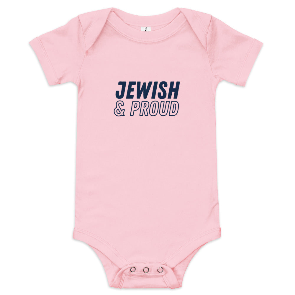 Jewish & Proud - Baby One Piece