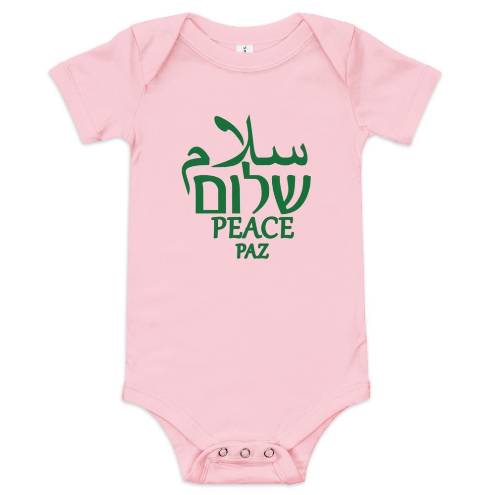 Salam Shalom Peace - Baby One Piece