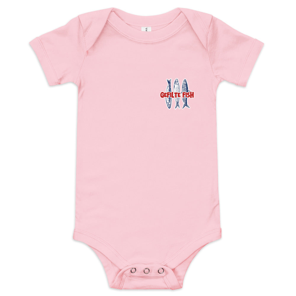 Gefilte Fish Minimalist - Baby One Piece