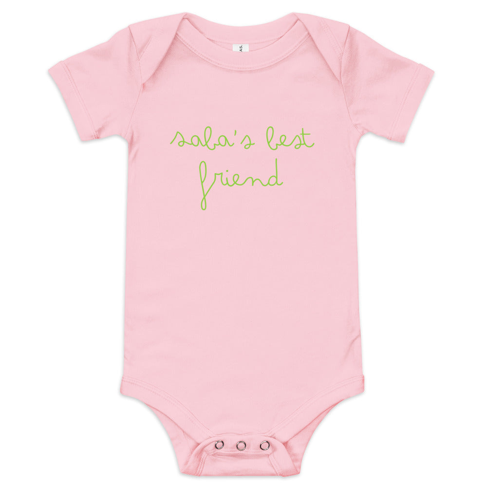 Saba's Best Friend - Baby One Piece