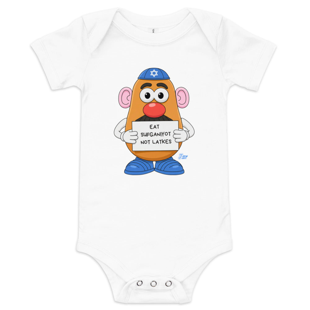 Eat Sufganiyot Not Latkes - Baby One Piece