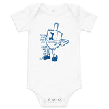 Dreidel Dance - Baby One Piece