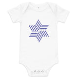 Star of David Design - Baby One Piece