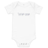 Shema Yisrael Outline - Baby One Piece