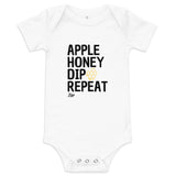 Apple Honey Dip Repeat - Baby One Piece
